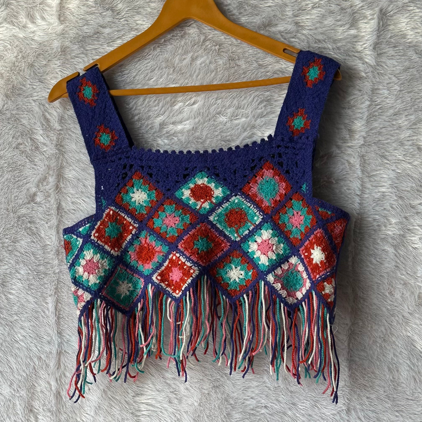 Taking some Mey-konos time:
 crochet top